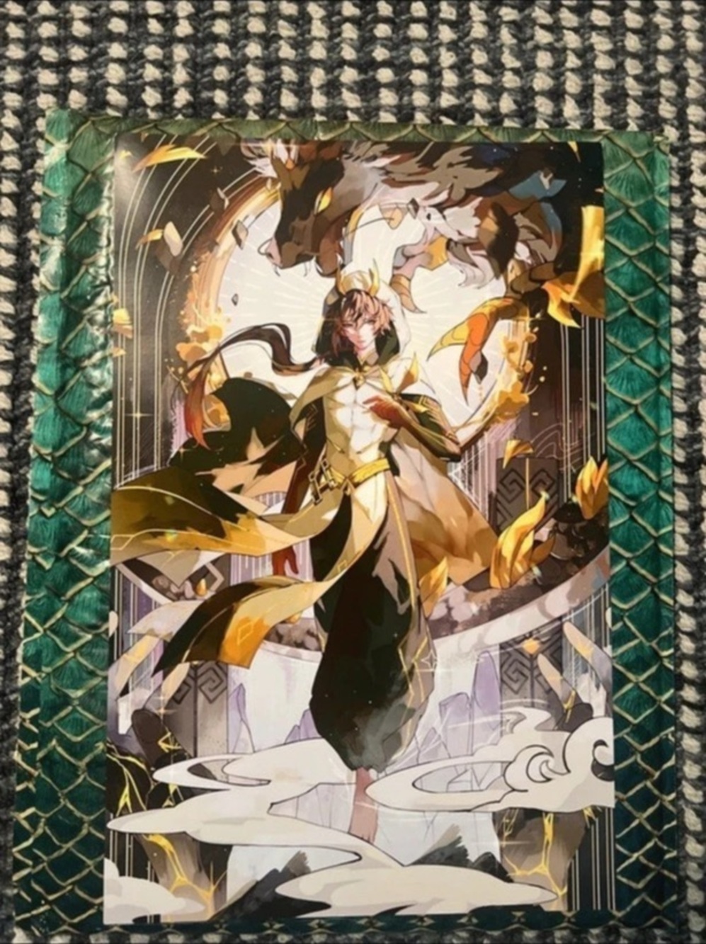 Zhongli Genshin Impact 11x17 in print